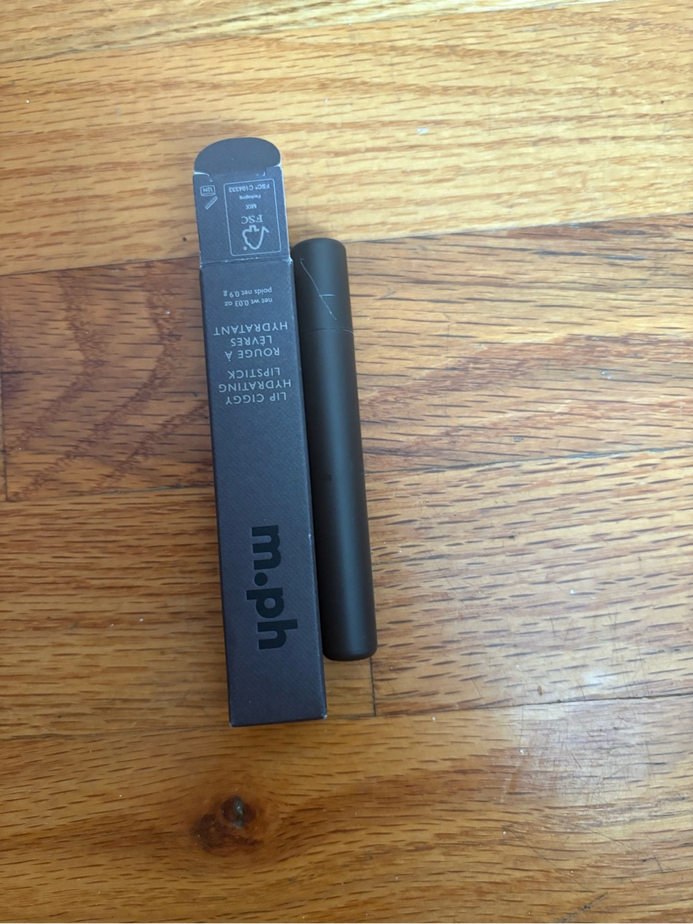 m.ph Lip Plumping Hydrating Lipstick - tickled pink